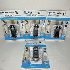 MOEN Secure Mount Stainless Steel Grab Bar Anchor Kit 1-Pack SMA1005CH Lot of 4